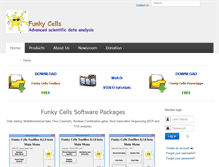 Tablet Screenshot of funkycells.com